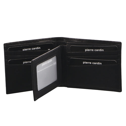 BLACK PIERRE CARDIN MENS WALLET